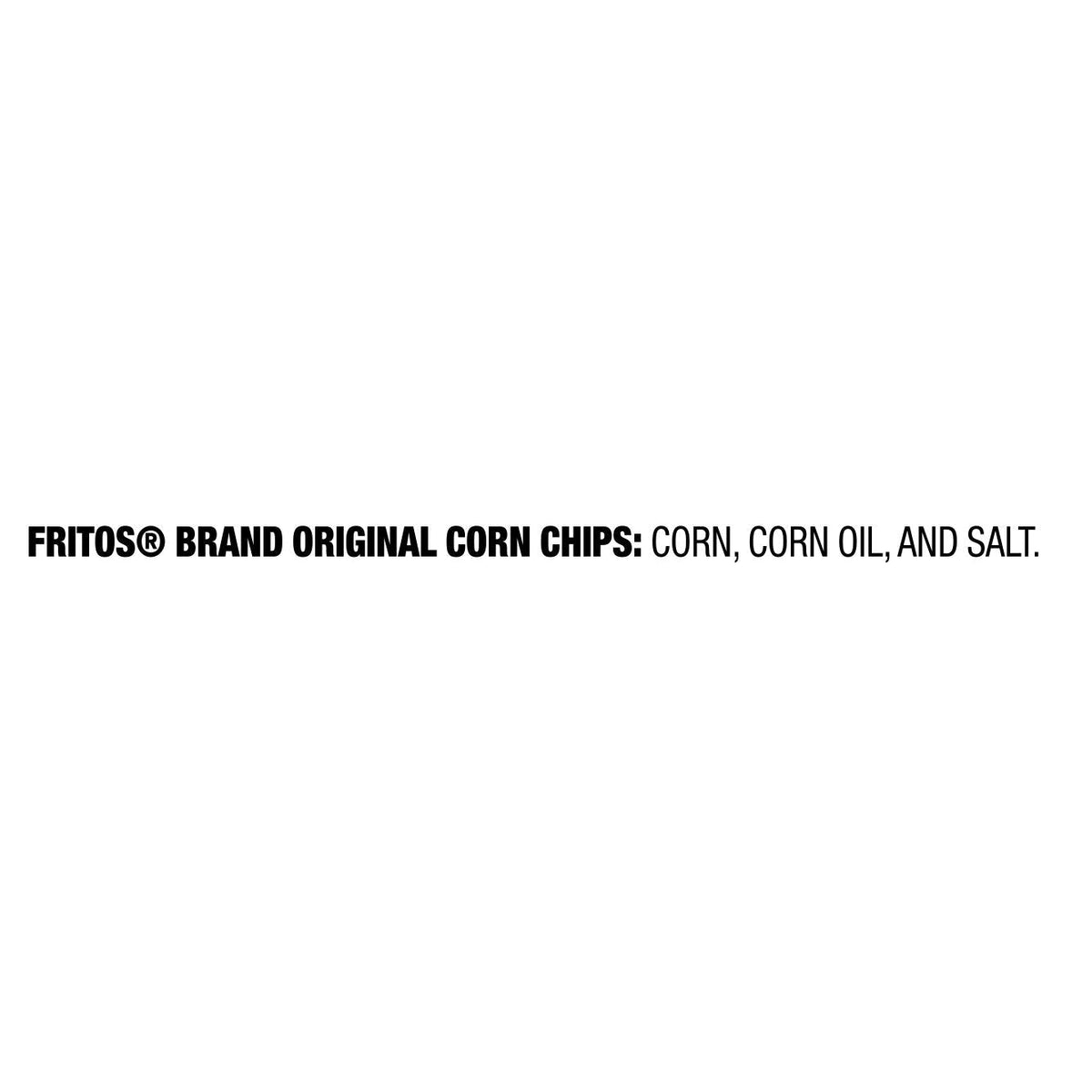 Fritos Original Corn Chips, 1 Ounce, Pack of 40, Gluten-Free, 3-Ingredient Snack