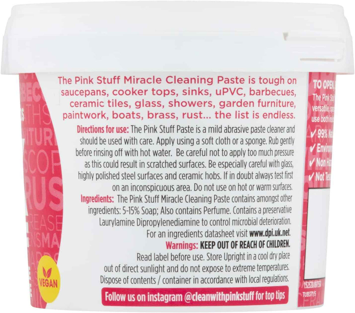 Stardrops The Pink Stuff - Powerful Multi-Purpose Cleaning Paste for Stubborn Stains and Grime