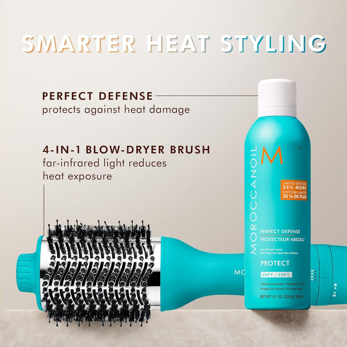 Moroccanoil Jumbo Perfect Defense Heat Protectant