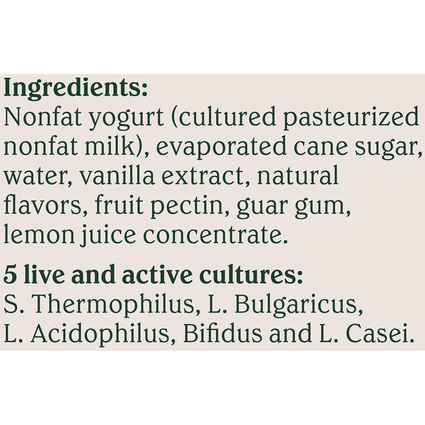 Chobani® Vanilla Blended Non-Fat Greek Yogurt 32oz