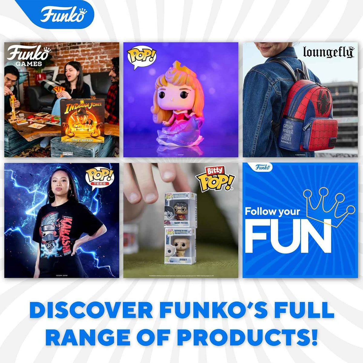 Funko Pop! Plush: Five Nights at Freddy's Tie Dye Foxy Collectible 7-inch Tall