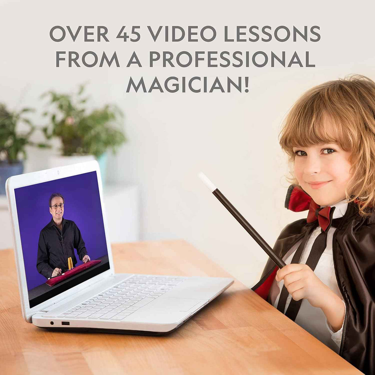 National Geographic Kids Magic Set with 45 Tricks and Video Instructions for Step-by-Step Learning