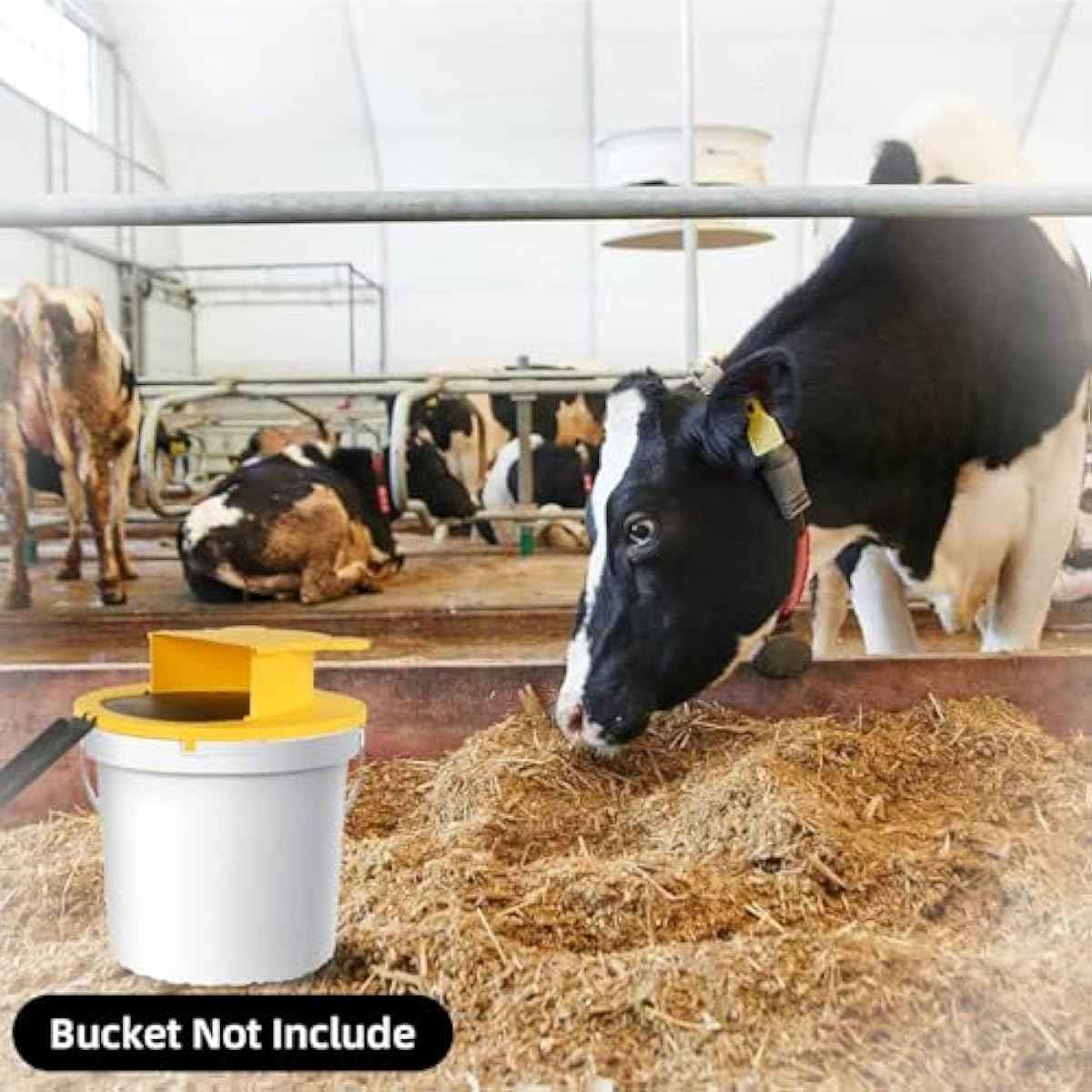 Mouse Trap Bucket - Mouse Traps Indoor for Home - Multi-Catch, Auto-Reset, Humane or Lethal Rat Trap - ABS Material - 5 Gallon Bucket Compatible-4pack