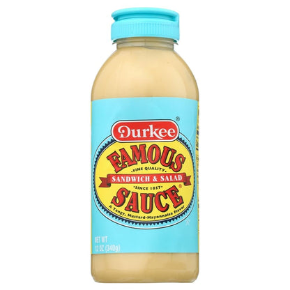 Durkee Famous Sauce, 12 Ounce condiment, 10 Ounce bottle, 12 Fluid Ounce, 12 Ounce capacity, great for dipping