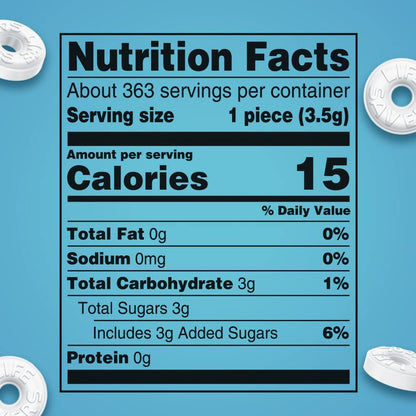 life savers pep-o-mint peppermint hard candies party size bulk individually wrapped 44.93 oz bag