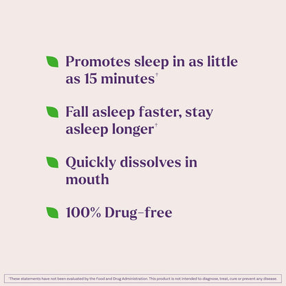 Natrol Fast Dissolve Melatonin 1 mg, Sleep Support Supplement for Adults