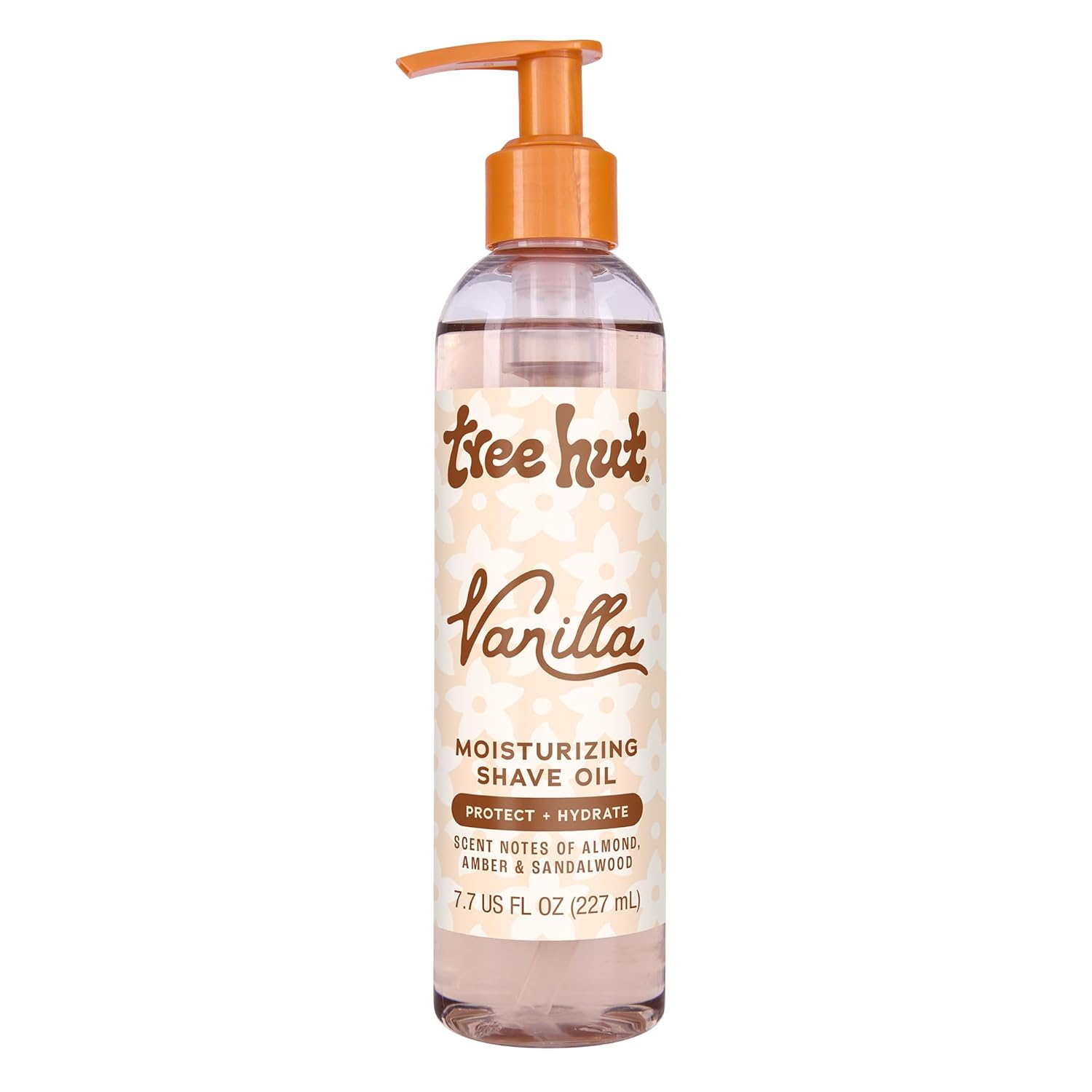 Tree Hut Vanilla Moisturizing Shave Oil, Mothers Day Gifts, Hydrating Gel-to-Oil Formula for a Close, Smooth Shave, Made with Shea Butter, For All Skin Types, 7.7 fl oz