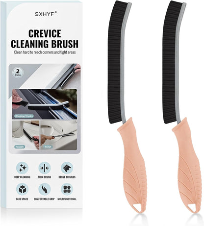 sxhyf crevice cleaning brush hard bristle grout scrub brush for bathroom kitchen household cleaning
