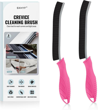 sxhyf crevice cleaning brush hard bristle grout scrub brush for bathroom kitchen household cleaning