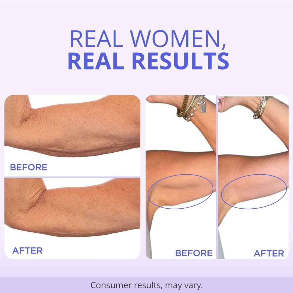 goPure Sculpt & Tone Arm Cream - Firming & Tightening Cream - Visibly Smooths, Lifts, Sculpts Arms - ProTight Complex - Rice Protein, Shea Butter, Avocado - Clinically Tested - All Skin Types