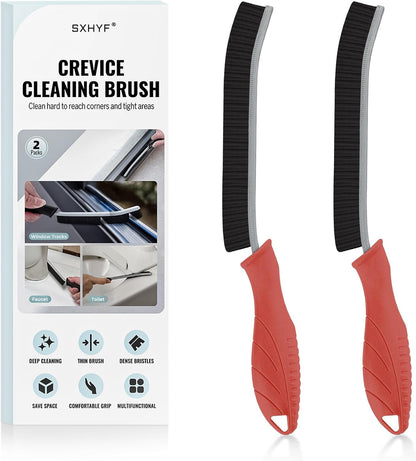 sxhyf crevice cleaning brush hard bristle grout scrub brush for bathroom kitchen household cleaning