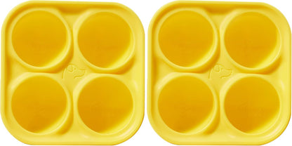 WOOF Pupsicle Treat Tray Mold, Large 25-75lbs, Silicone, Dishwasher Safe, Reusable, Freeze Refill, Dog Treats, Pupsicle Toy