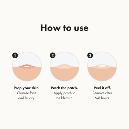 Mighty Patch Original patch from Hero Cosmetics – The #1 Hydrocolloid Acne Pimple Patch for Shrinking Zits and Whiteheads in 1 use; Nighttime Spot Stickers for Face and Skin (72 Count)