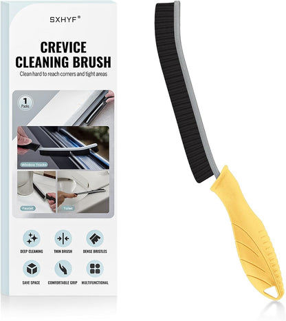 sxhyf crevice cleaning brush hard bristle grout scrub brush for bathroom kitchen household cleaning