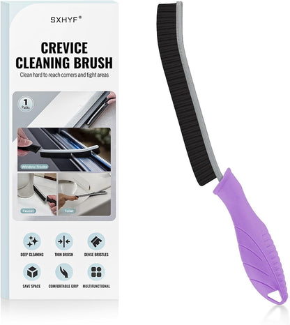 sxhyf crevice cleaning brush hard bristle grout scrub brush for bathroom kitchen household cleaning