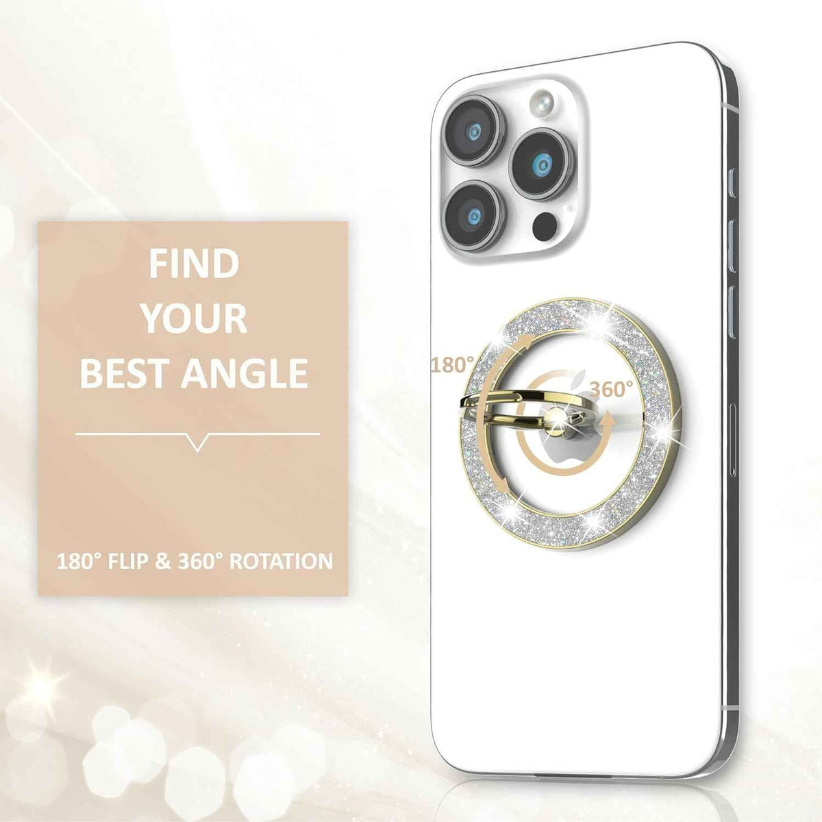 glitter-gold-magnetic-phone-ring-holder-magsafe-compatible-iphone-17-16-15-and-android