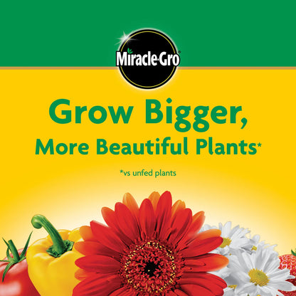 Miracle-Gro Water Soluble All Purpose Plant Food - Fertilizer For All Indoor or Outdoor Plants including Roses, Flowers, Vegetables, Houseplants, Trees, and Shrubs, 3 lbs.