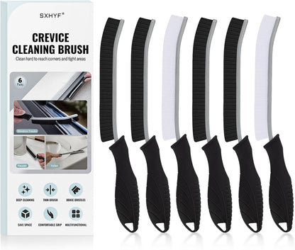 sxhyf crevice cleaning brush hard bristle grout scrub brush for bathroom kitchen household cleaning