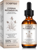 GOGIFTGO Cyperus Rotundus Oil,Cyperus Oil,Cyprus Rotundus Oil for Hair Removal,Cyperus Oil Natural, Soothing and gentle,Reducing Body Hair Growth,Smooth Skin & Hair Removal,60ml