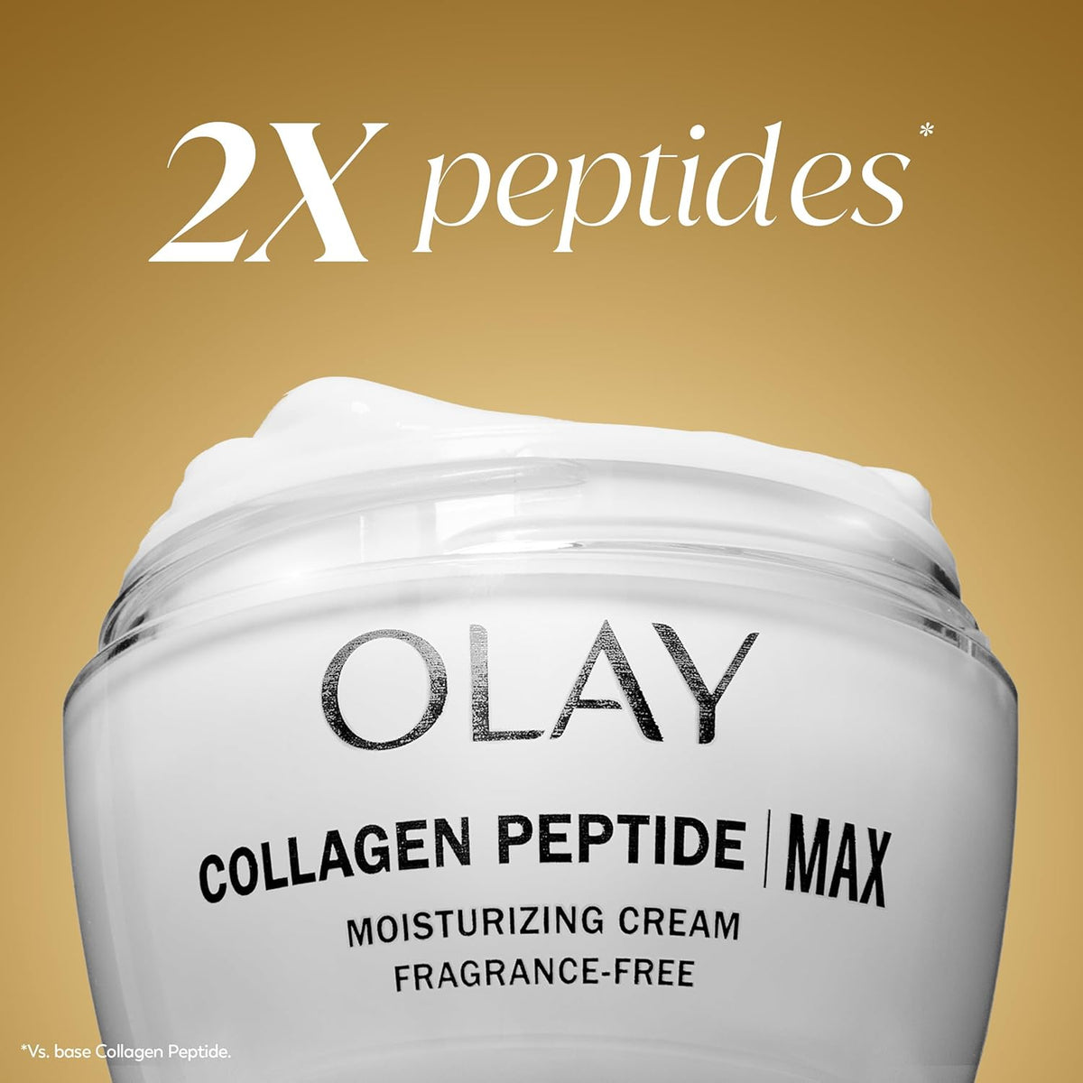 olay collagen peptide face moisturizer, firming cream for women, fragrance-free, non-greasy, hydrating and anti-aging skin care