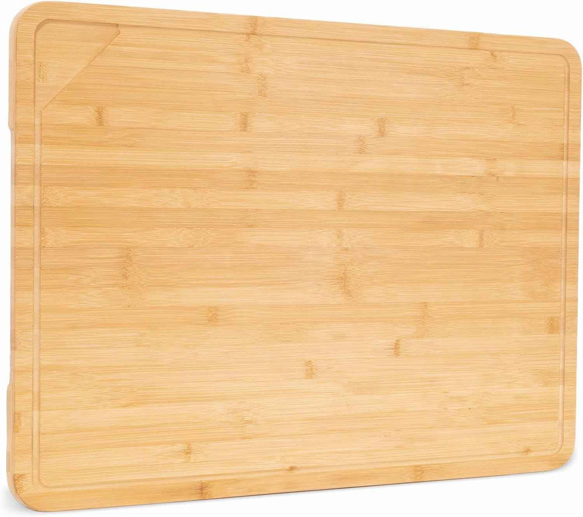 Heimlove Walnut Wood Cutting Board for Kitchen, 24"x18" Reversible Wooden Chopping Board with Deep Juice Grooves and Handles, Natural Walnut Wood Cutting Board for Chopping, Cheese, Vegetables