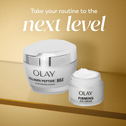 olay collagen peptide face moisturizer, firming cream for women, fragrance-free, non-greasy, hydrating and anti-aging skin care