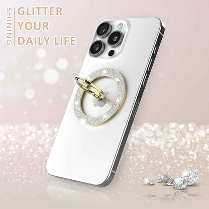 glitter-gold-magnetic-phone-ring-holder-magsafe-compatible-iphone-17-16-15-and-android