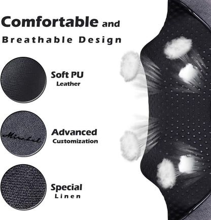 Mirakel Mothers Day Gifts for Mom Wife Women, Neck Massager for Pain Relief Deep Tissue, Electric Shiatsu Shoulder & Back Massager with Heat, Fathers Day Dad Gifts for Husband Men (NOT Cordless)
