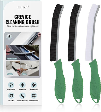 sxhyf crevice cleaning brush hard bristle grout scrub brush for bathroom kitchen household cleaning