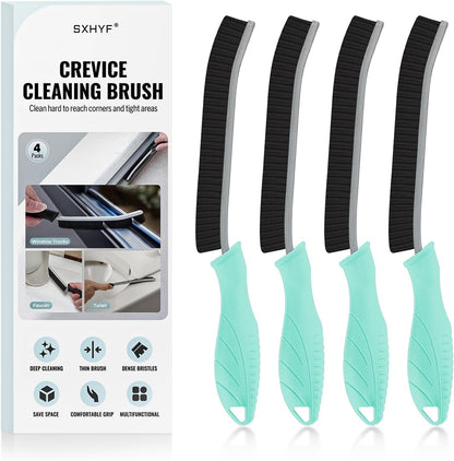sxhyf crevice cleaning brush hard bristle grout scrub brush for bathroom kitchen household cleaning