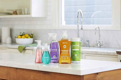 Method All-Purpose Cleaner Spray, Pink Grapefruit, Plant-Based Formula for Counters, Tiles, and More