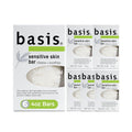 Basis Sensitive Skin Bar Soap for Body, Hands and Face, Unscented Soap Bar for Sensitive Skin with Chamomile and Aloe Vera, Bar Soap Bulk Pack, 4 Oz Bar, Pack of 6