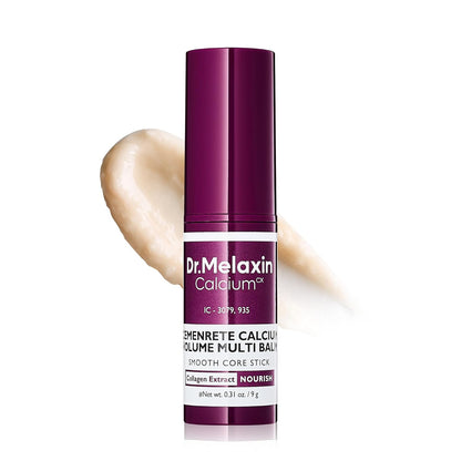Dr.Melaxin Calcium Multi Balm 9g All In One Wrinkles Calcium Volume Multi Balm Stick Collagen Wrinkles Face Eye treatment Balm calcium stick for face Korean Skin Care