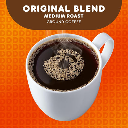 dunkin original blend medium roast 30 ounce ground coffee