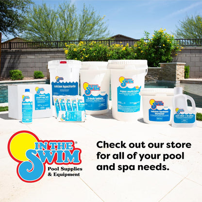 In The Swim Pool Shock – 68% Cal-Hypo Granular Sanitizer for Crystal Clear Water – Defends Against Bacteria, Algae, and Microorganisms - 12 X 1 Pound
