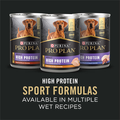 purina pro plan high protein salmon and rice dog food, 33 lb bag, dry formula