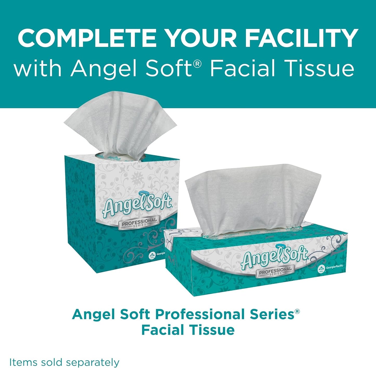 Angel Soft Professional Series by Georgia-Pacific PRO 2-Ply Embossed Toilet Paper, White, Individually Wrapped, 450 Sheets Per Roll, 80 Toilet Tissue Rolls Per Case, 16880
