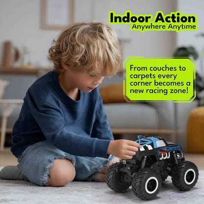 Threeking 1:16 Waterproof Monster Truck Toys RC Cars Amphibious Remote Control Car Trucks 4WD All Terrain Off-Road Pickup Toy for 6 7 8 9 10 11 12 Year Old Boys Girls Kids Gifts Presents