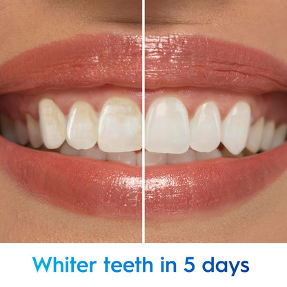 Crest 3D White Advanced Luminous Mint Teeth Whitening Toothpaste, Crest Toothpaste, 3.7 oz Pack of 4 - Helps Remove Surface Stains, Whitens Teeth, Strengthens Tooth Enamel, Protects Against Cavities