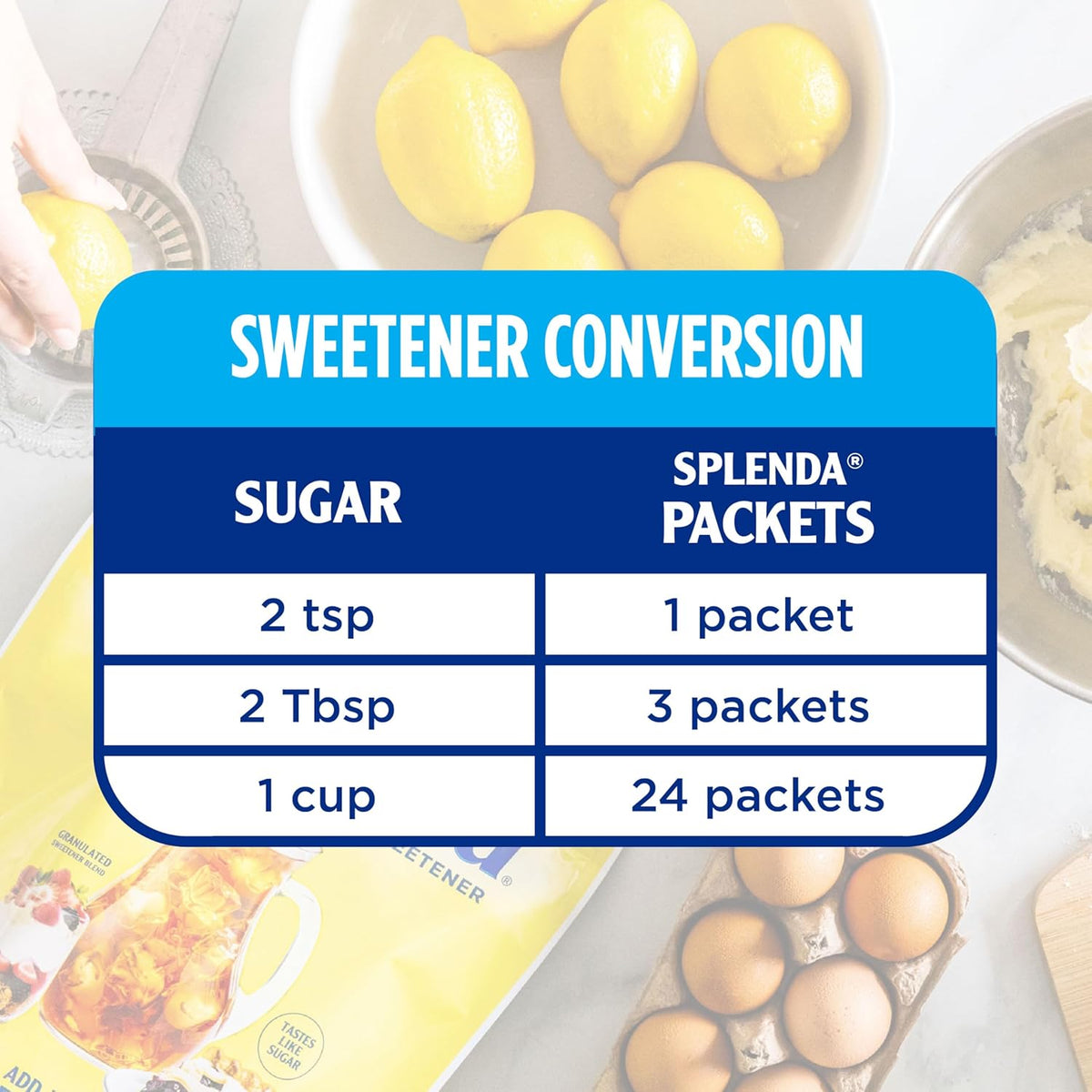 splenda zero calorie sweetener packets, 400 count, sugar free, made in usa, zero carb