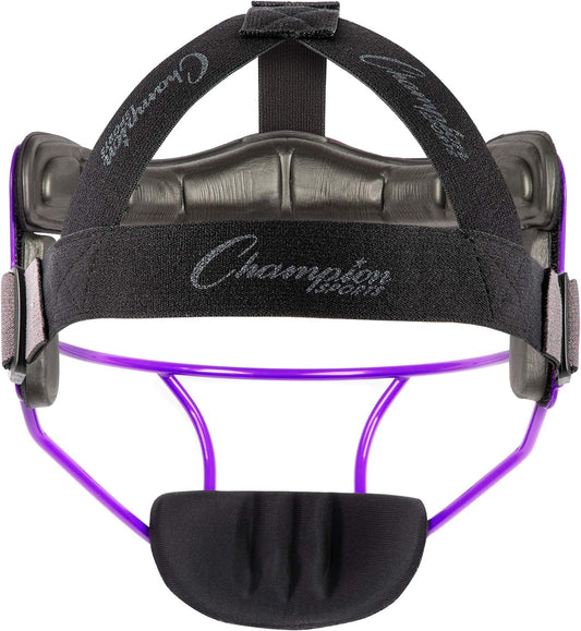 Champion Sports Steel Softball Face Mask – Durable Fielder’s Mask for Youth & Adults, Multiple Colors for Practice & Games